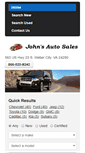 Mobile Screenshot of johnsautosalesinc.net